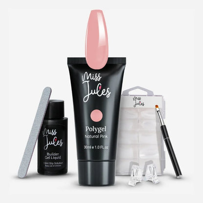 Miss Jules - Polygel Kit 30 ml Natural Pink