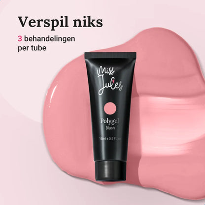 Polygel Starter Set 4 kleuren