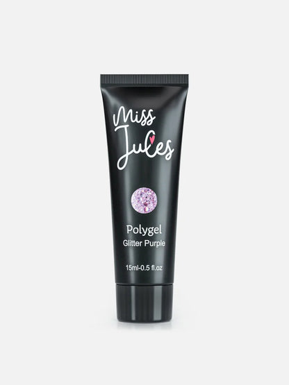 Miss Jules - Polygel - Glitter Purple