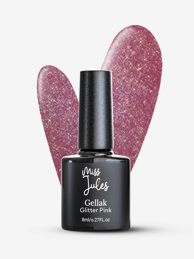 Miss Jules - Gellak Glitter Pink